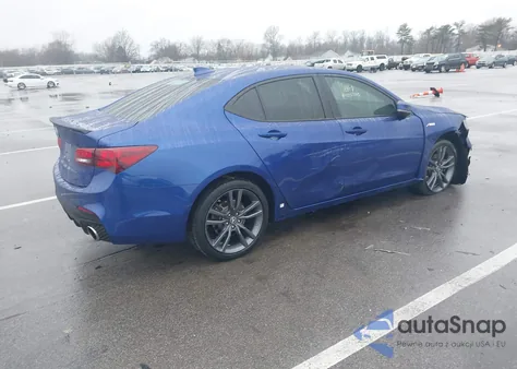 2018 Acura Tlx Tech A-Spec Pkgs from USA, damaged, VIN 19UUB3F66JA006407